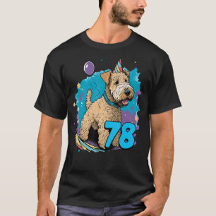 Lakeland Terriër Hond 78e verjaardag Thema Feest 7 T-shirt