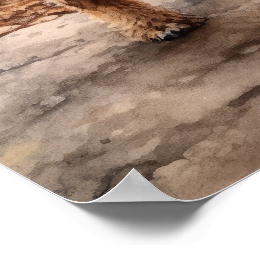 Lakeland Terrier Hondenkunst Print Poster (Hoek)