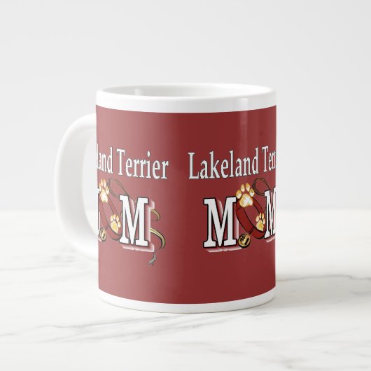 Lakeland Terrier Ma Grote Koffiekop (Links)