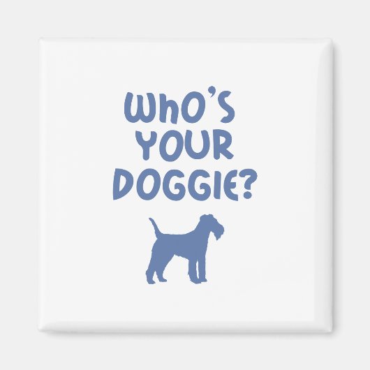 Lakeland Terrier Magneet (Voorkant)