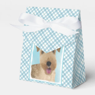 Lakeland Terrier Painting - Cute Original Dog Art Bedankdoosjes