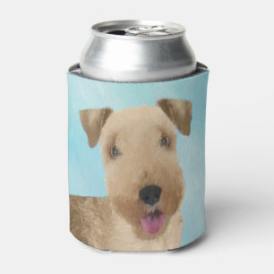 Lakeland Terrier Painting - Cute Original Dog Art Blikjeskoeler