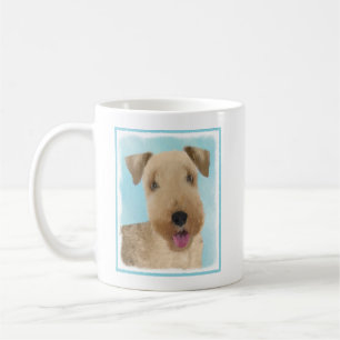 Lakeland Terrier Painting - Cute Original Dog Art Koffiemok