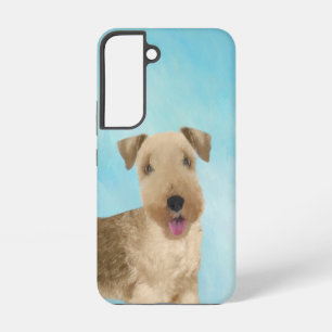 Lakeland Terrier Painting - Cute Original Dog Art Samsung Galaxy Hoesje