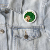 Lakeland Terrier Peace Ronde Button 5,7 Cm (In situ)