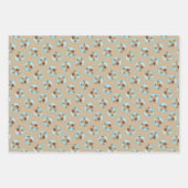 Lakeland Terrier Schilderen Schattigee Originele H Inpakpapier Vel (Voorkant 3)