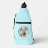 Lakeland Terrier Schilderen Schattigee Originele H Sling Bag (Voorkant)