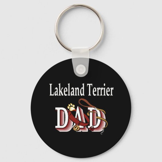 Lakeland Terrier Sleutelhanger (Voorkant)