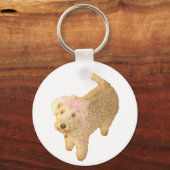 Lakeland Terrier Sleutelhanger (Voorkant)