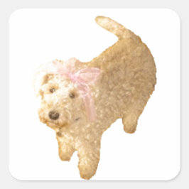 Lakeland Terrier Vierkante Sticker