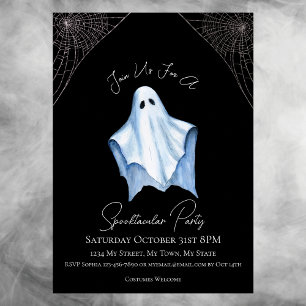Laken Geest Volwassenen Halloween Feest gothic zwa Kaart