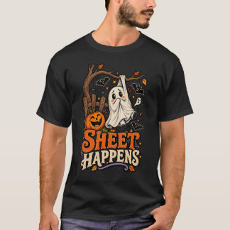Laken Happens Grappige Spook Halloween T-Shirt