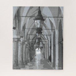 Lakenhal Krakau, Polen Puzzel