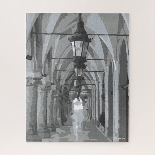 Lakenhal Krakau, Polen Puzzel (Verticaal)