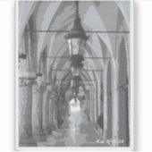 Lakenhal Krakau, Polen Sticker (Voorkant)