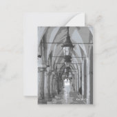 Lakenhal Kraków, Polen Bladwijzer Notitiekaartje (Achterkant)