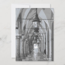 Lakenhal Kraków, Polen Flat Kaart