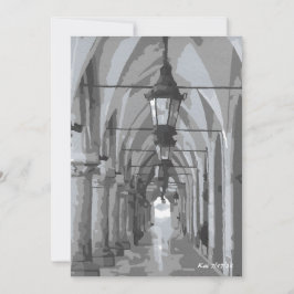 Lakenhal Kraków, Polen Flat Kaart