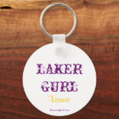 LAKER GURL vannie Sleutelhanger (Voorkant)
