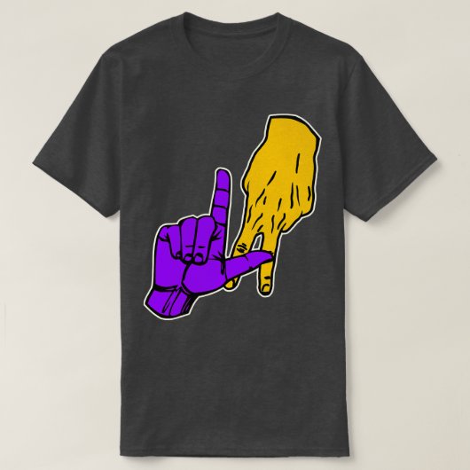 LAKERS Handsignaal T-shirt (Design voorkant)