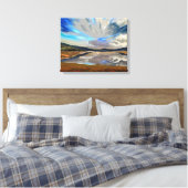 LAKES CANVAS AFDRUK (Insitu (Slaapkamer))