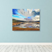 LAKES CANVAS AFDRUK (Insitu (Houten vloer))