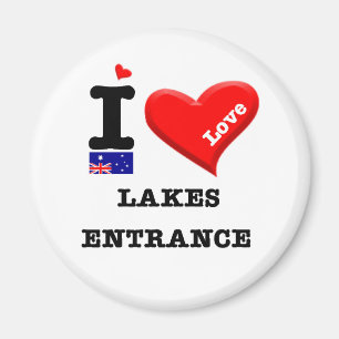 LAKES ENTRANCE - I Love Magneet