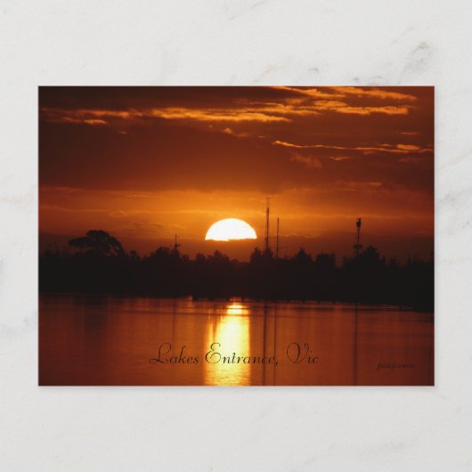 Lakes Entrance, Vic Briefkaart (Voorkant)