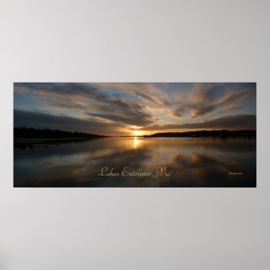 Lakes Entrance, Vic Poster (Voorkant)