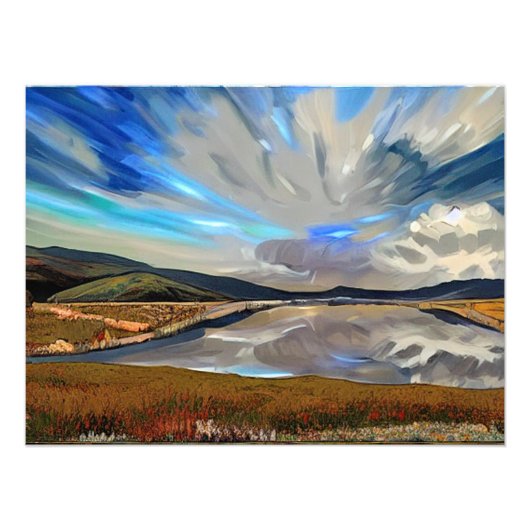 LAKES FOTO AFDRUK (Voorkant)