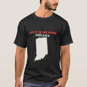Lakes of the Four Seasons Indiana Verenigde Staten T-shirt (Voorkant)