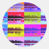 LAKES RONDE STICKER (Voorkant)