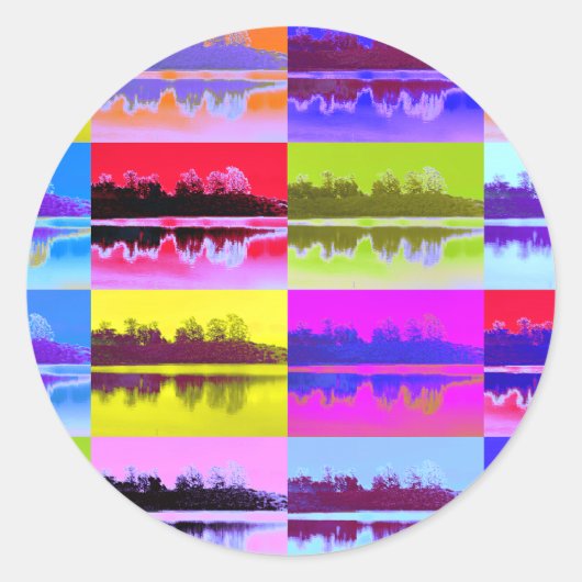 LAKES RONDE STICKER (Voorkant)