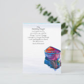 Lakeshore Serenity Briefkaart (Staand voorkant)