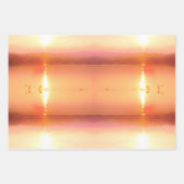 Lakeshore Sunset sunrise Lake Arrowiad Inpakpapier Vel (Voorkant 3)