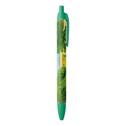 Lakeshores van Chicago Beach Zwarte Inkt Pen (Achterkant (Verticaal))