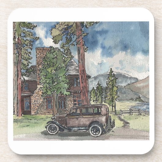 Lakeside Bier Onderzetter (Voorkant)