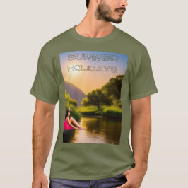 Lakeside Bliss: Zomervakantie T-shirt