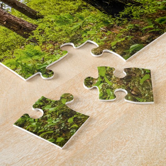 Lakeside Bossen in Maine Oversize Legpuzzel (Zijkant)