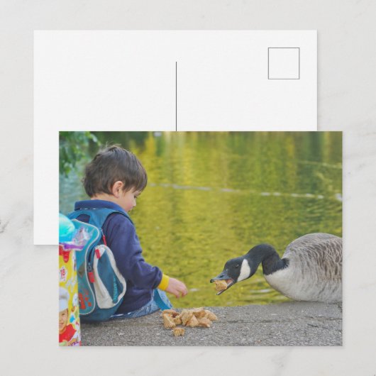 Lakeside Briefkaart (Voorkant / Achterkant)