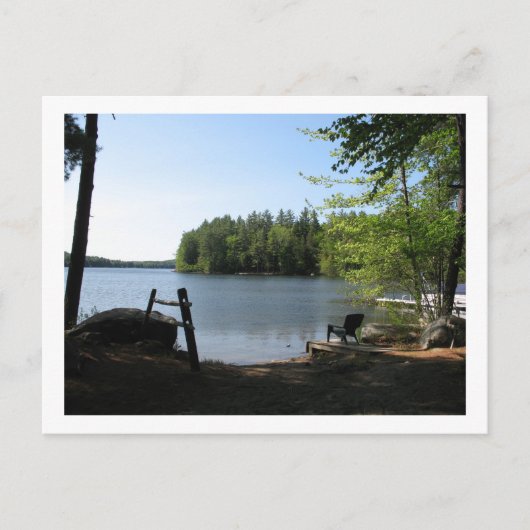 lakeside briefkaart (Voorkant)