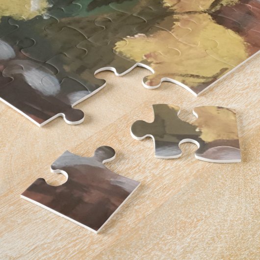 Lakeside Cabins Puzzel (Zijkant)