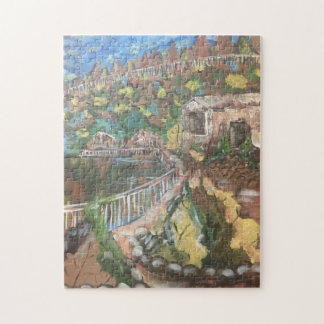 Lakeside Cabins Puzzel Legpuzzel