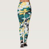 Lakeside Camo Pattern Leggings (Achterkant)