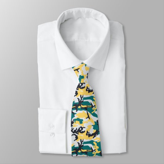 Lakeside Camo Pattern Stropdas (Gebonden)