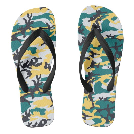 Lakeside Camo Pattern Teenslippers (Voetbed)