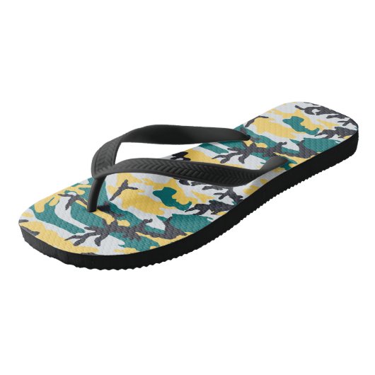 Lakeside Camo Pattern Teenslippers (Schuin)