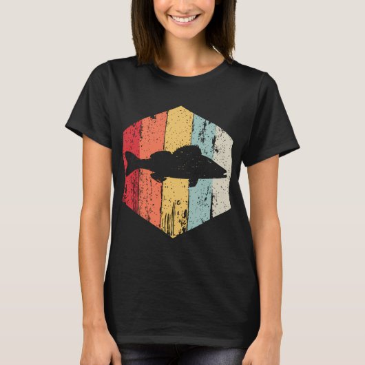 Lakeside Catch Vintage Visser T-shirt (Voorkant)