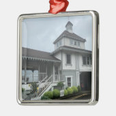 Lakeside Chautauqua Pool House Metalen Ornament (Links)