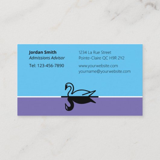 Lakeside Daycare Visitekaartje (Achterkant)